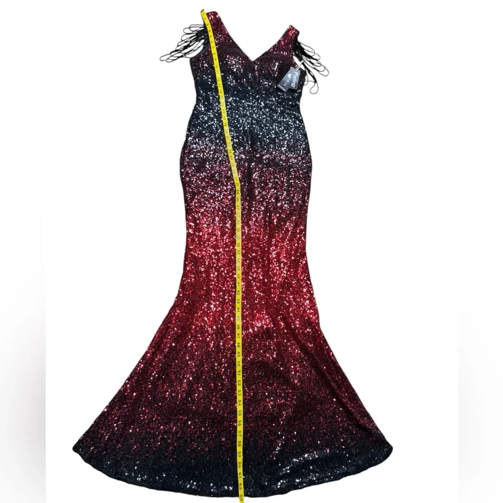 Platlogy, Mermaid Sequence Maxi Gown - Picture 11 of 13